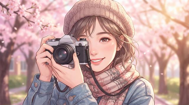 同人动漫传媒：春日校园樱花季拍摄教程